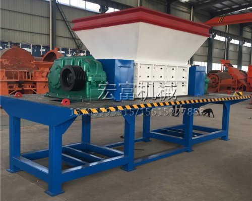 大鐵桶金屬撕碎機(jī)和塑料撕碎機(jī)都可以撕碎金屬嗎？