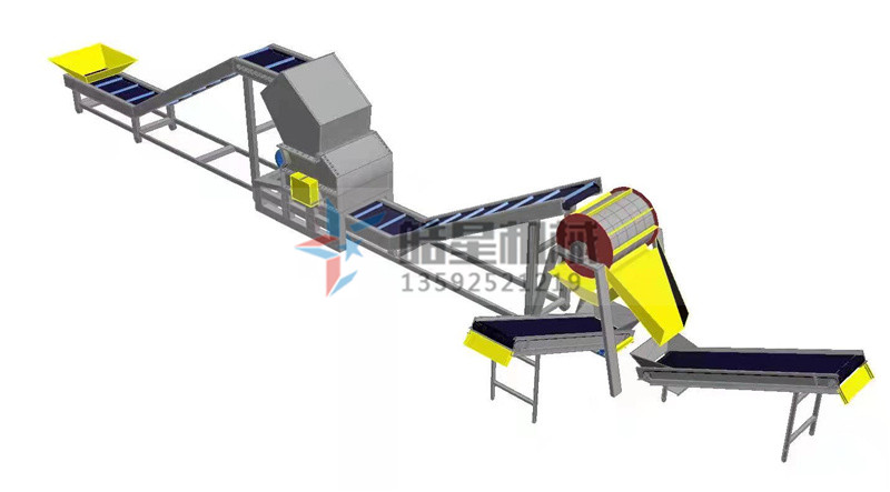 廢鋼破碎機設備加工棉花包流程怎么配置 廢鋼破碎機設備加工棉花包流程怎么配置